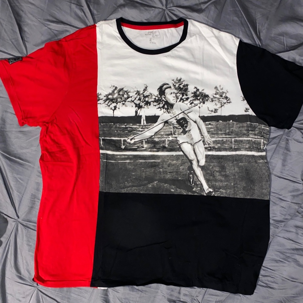 Ralph Lauren Polo Stadium Javelin T Shirt RL67 XXL